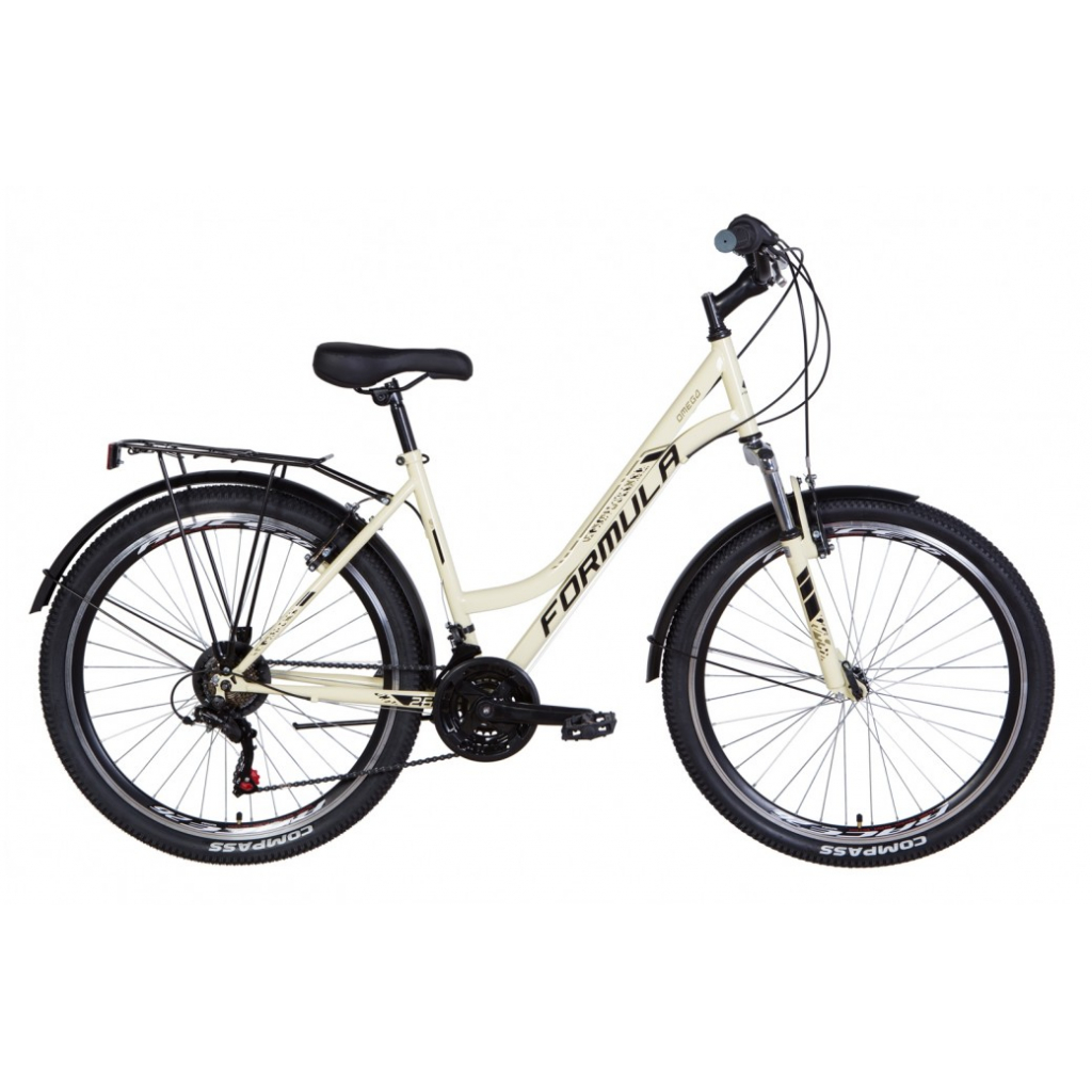 Велосипед Formula 26" OMEGA AM Vbr рама-18" 2021 Beige (OPS-FR-26-477) - зображення 1