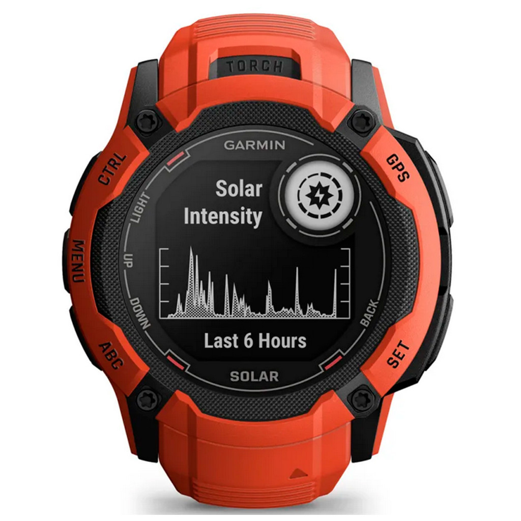 Смарт-годинник Garmin Instinct 2X, Solar, Flame Red, GPS (010-02805-01) - зображення 2