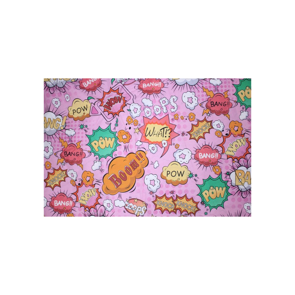 Постільна білизна MirSon Бязь Ranforce Elite 17-0512 Bombs pink Двоспальний (2200004672441) - зображення 5