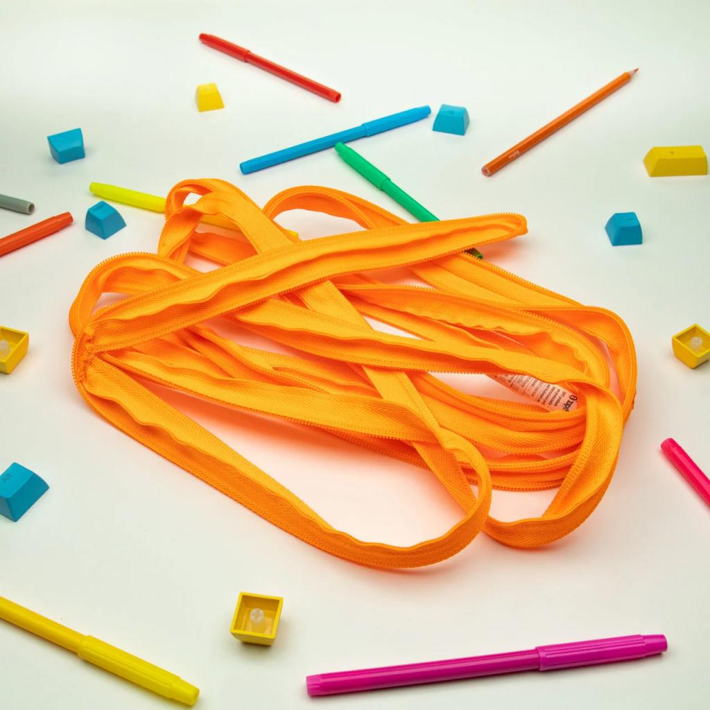 Пенал Zipit Neon Jumbo Crazy Orange (ZTJ-NN-4) - зображення 4