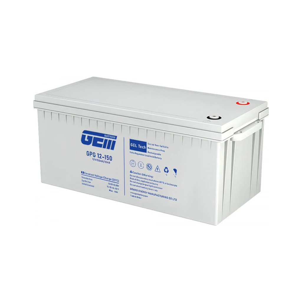 Батарея до ДБЖ GEM GPG 12V-150Ah (GPG 12-150) - зображення 1