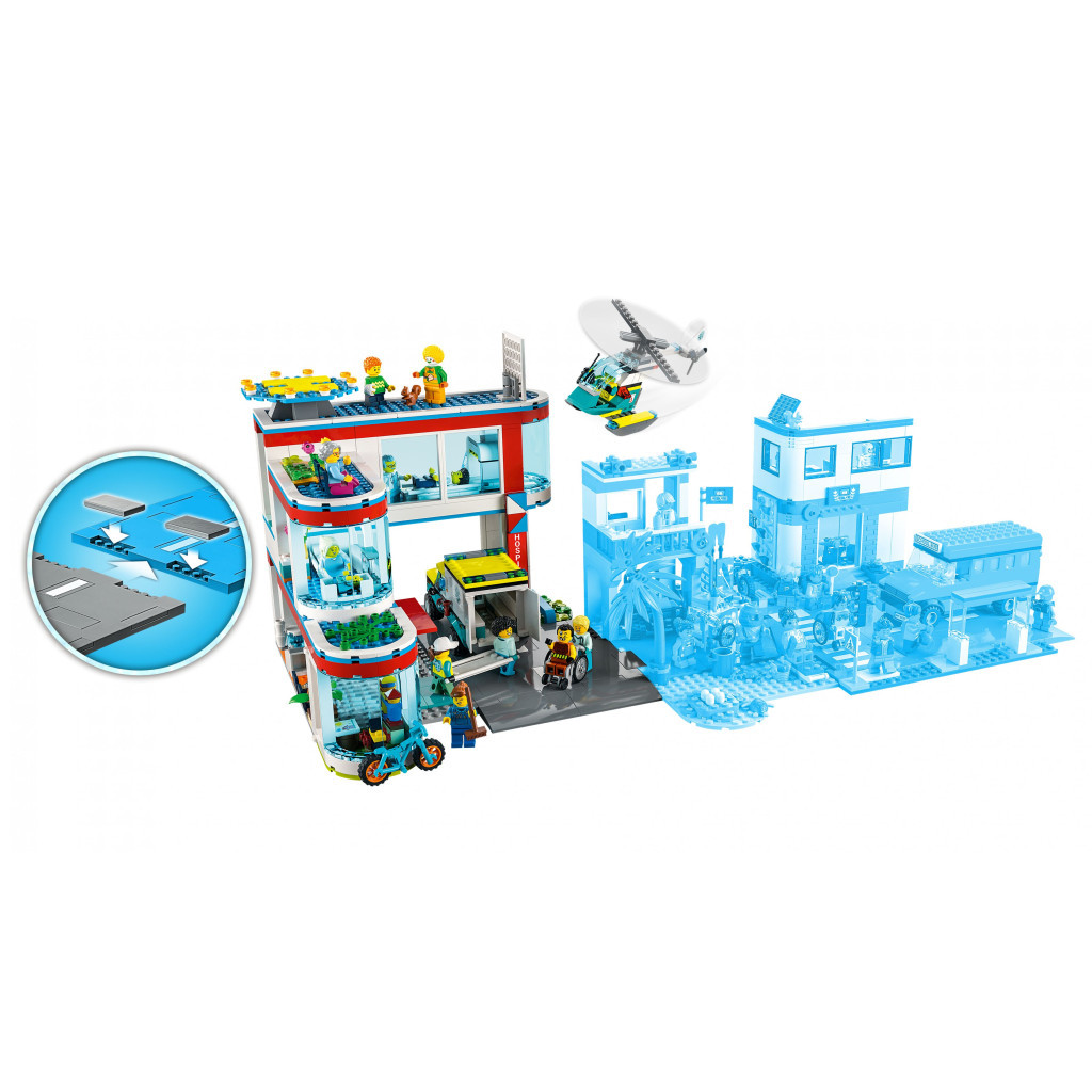 Конструктор LEGO City Лікарня 816 деталей (60330) - зображення 11