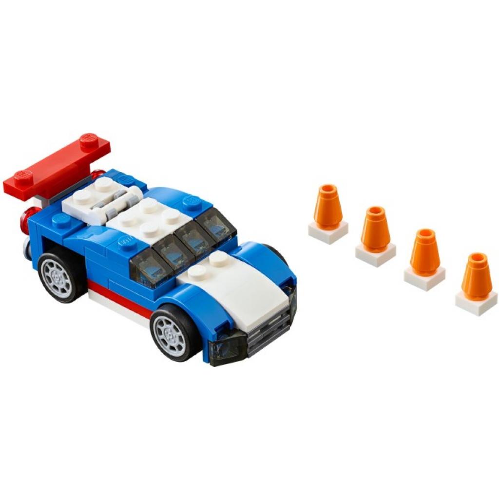 Конструктор LEGO Creator Синій гоночний автомобіль (31027) - зображення 2