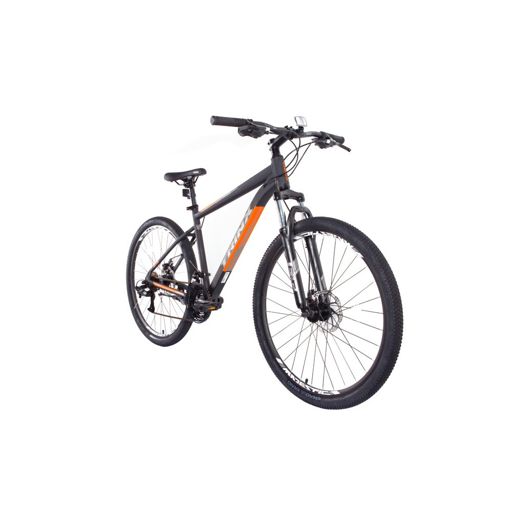 Велосипед Trinx M100 Elite 27.5" рама-20" Matt-Black-Grey-Orange (M100Elite.20MBGO) - зображення 3