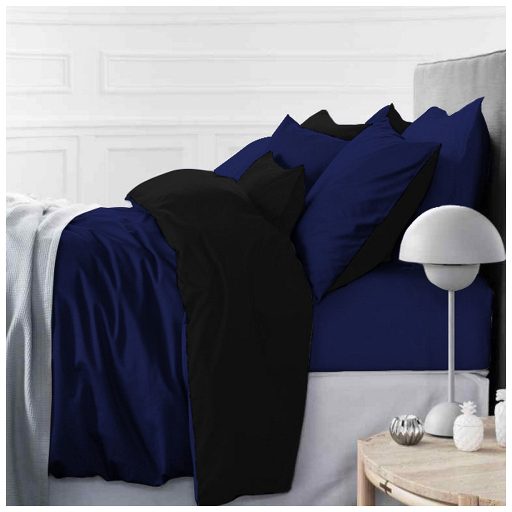 Постільна білизна MirSon Сатин Premium Storm 4052+0055 143х210 (2200000689092) - изображение 1