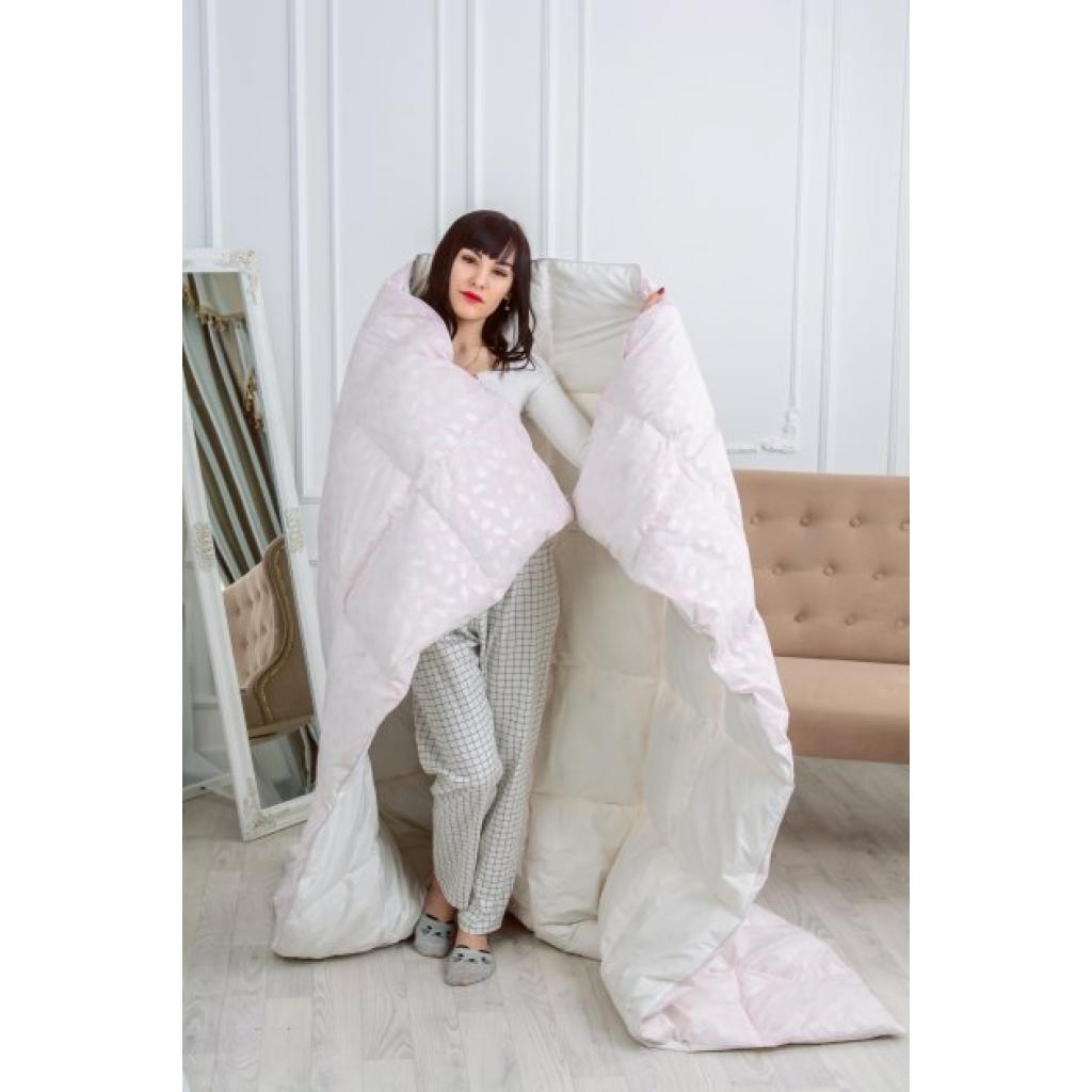 Ковдра MirSon пухова №1832 Bio-Pink 70% пух літо 200x220 см (2200003013122) - зображення 7