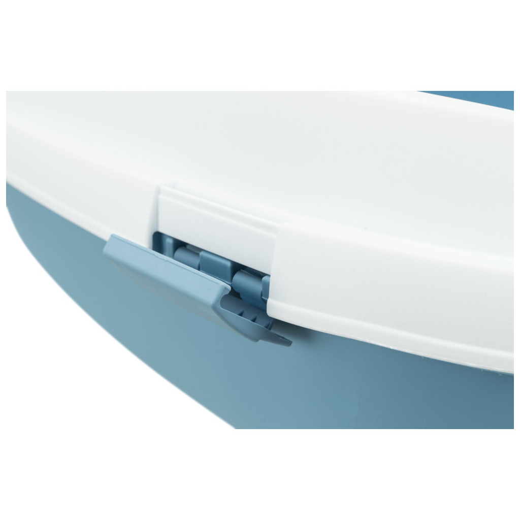 Туалет для котів Trixie Primo XXL з бортиками 56х25х71 см синьо-білий (4011905401751) - изображение 3