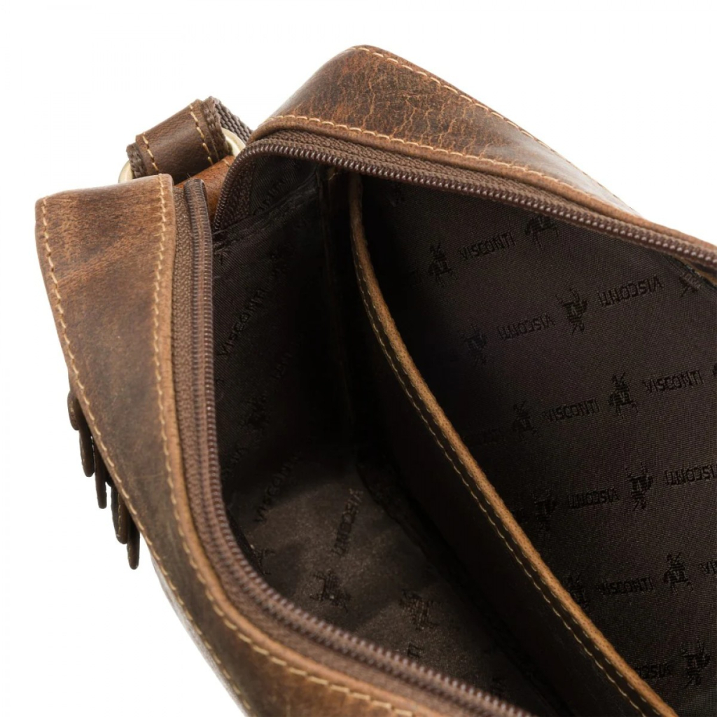 Сумка Visconti S41 Robbie Oil Tan (S41 OIL TAN) - зображення 8