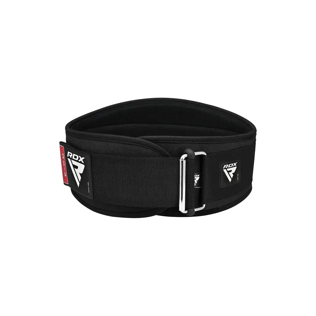 Атлетичний пояс RDX RX3 EVA Curve неопреновий Black S (WBE-RX3B-S) - зображення 3