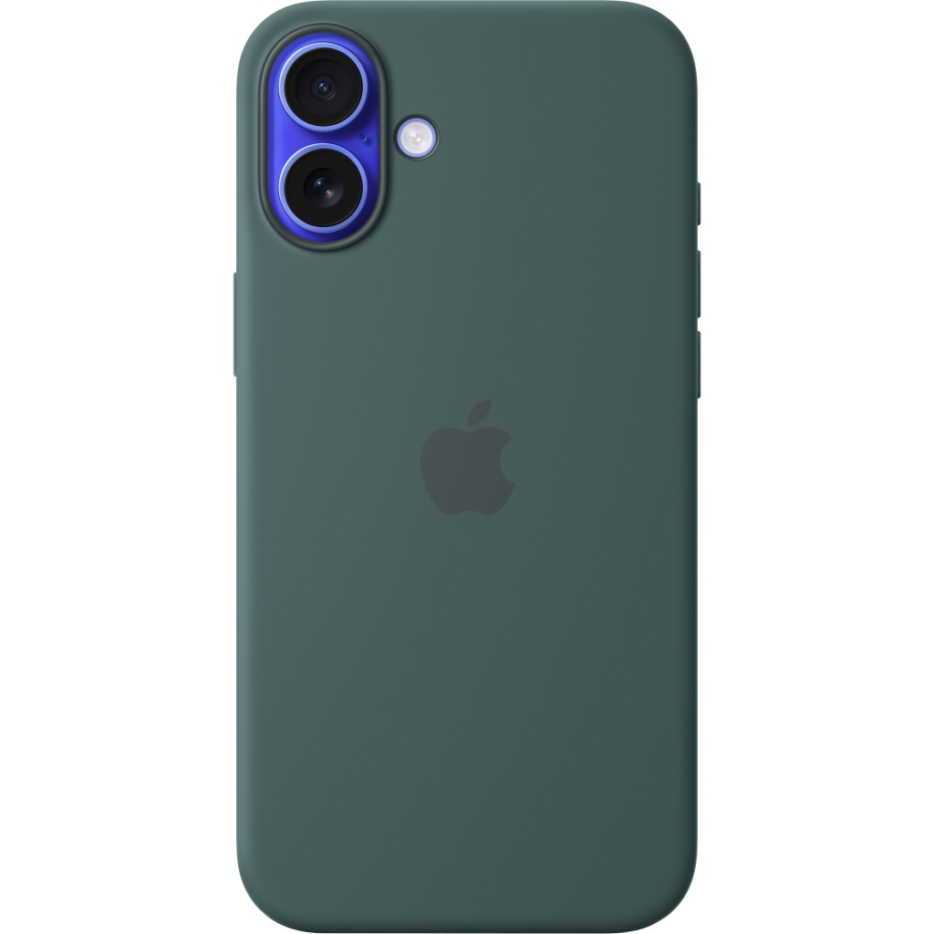 Чохол до мобільного телефона Apple iPhone 16 Plus Silicone Case with MagSafe - Lake Green (MYYH3ZM/A) - зображення 1