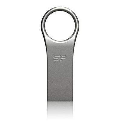 USB флеш накопичувач Silicon Power 32GB Firma F80 Metal Silver (SP032GBUF2F80V1S) - зображення 1