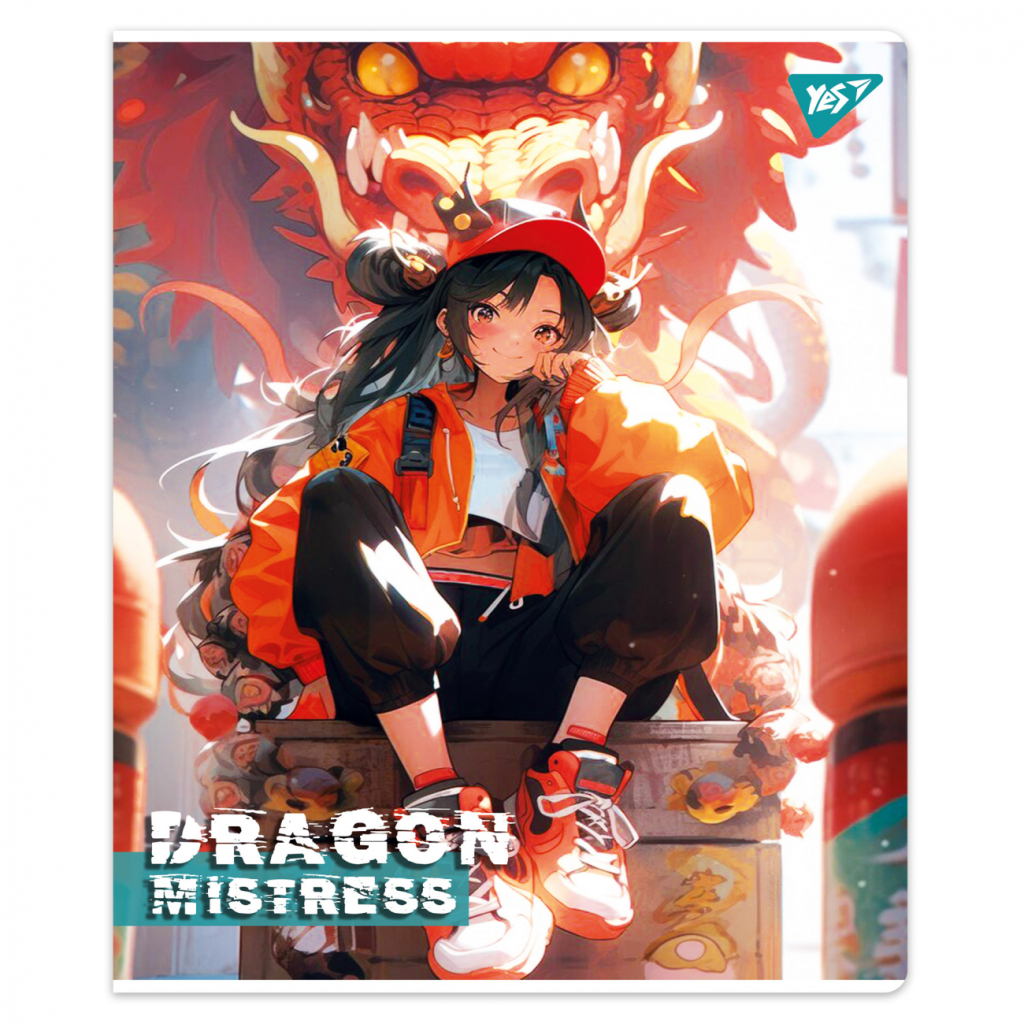 Зошит Yes Dragon mistress 18 аркушів лінія (767527) - зображення 4