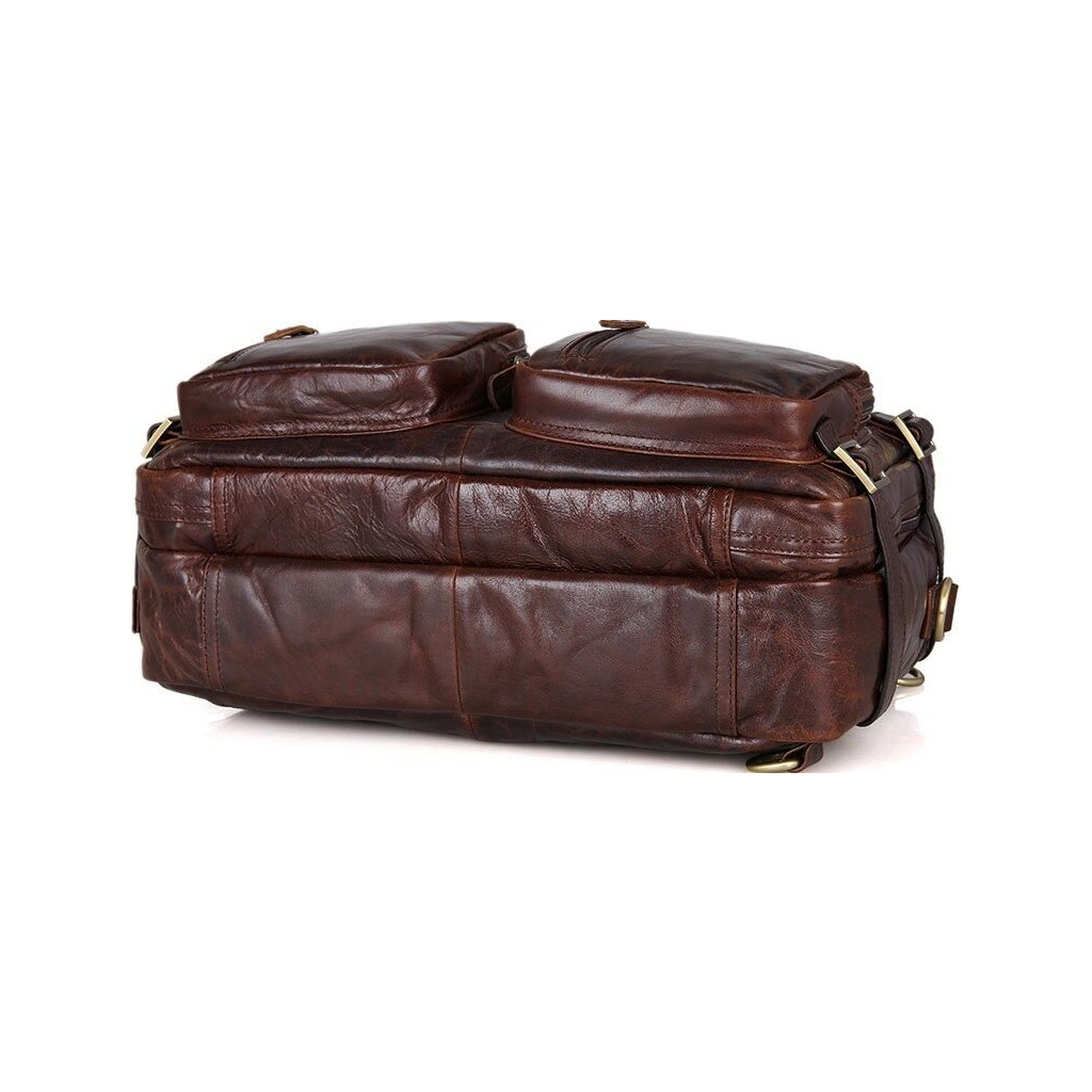 Сумка Vintage Коричнева (14590) - зображення 5