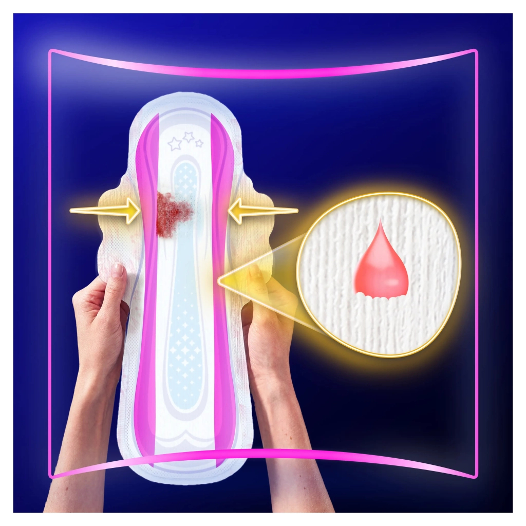 Гігієнічні прокладки Always Ultimate Night Розмір 6 8 шт. (8700216213905) - зображення 6