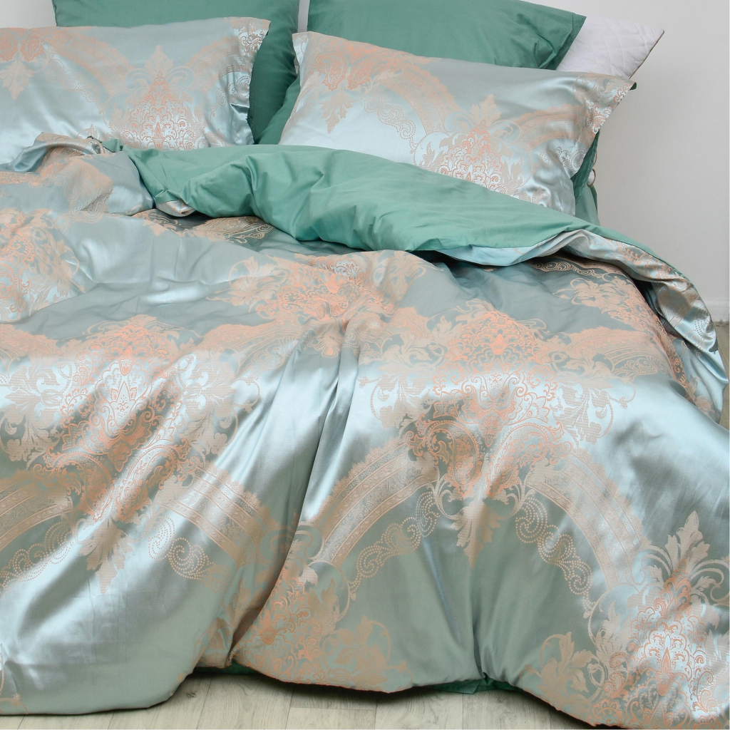 Постільна білизна Tiare 2102 Сатин Жаккард євро (2102 жакард_ev) - зображення 6