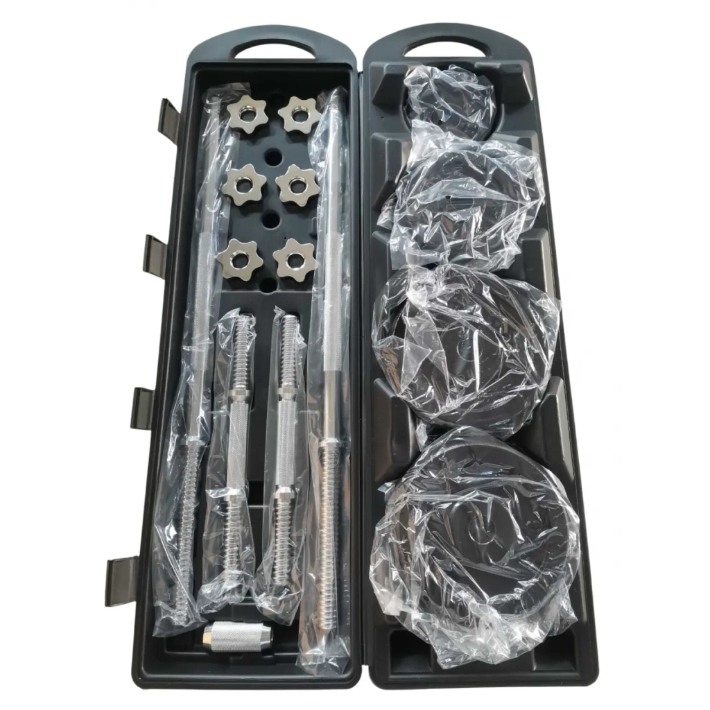 Штанга Ecofit + гантелі MD2709 - 50кг (24976) - зображення 2