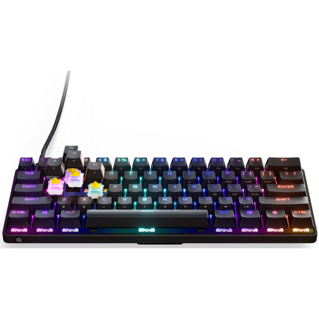 Клавіатура SteelSeries Apex 9 mini USB UA Black (64837) - зображення 2