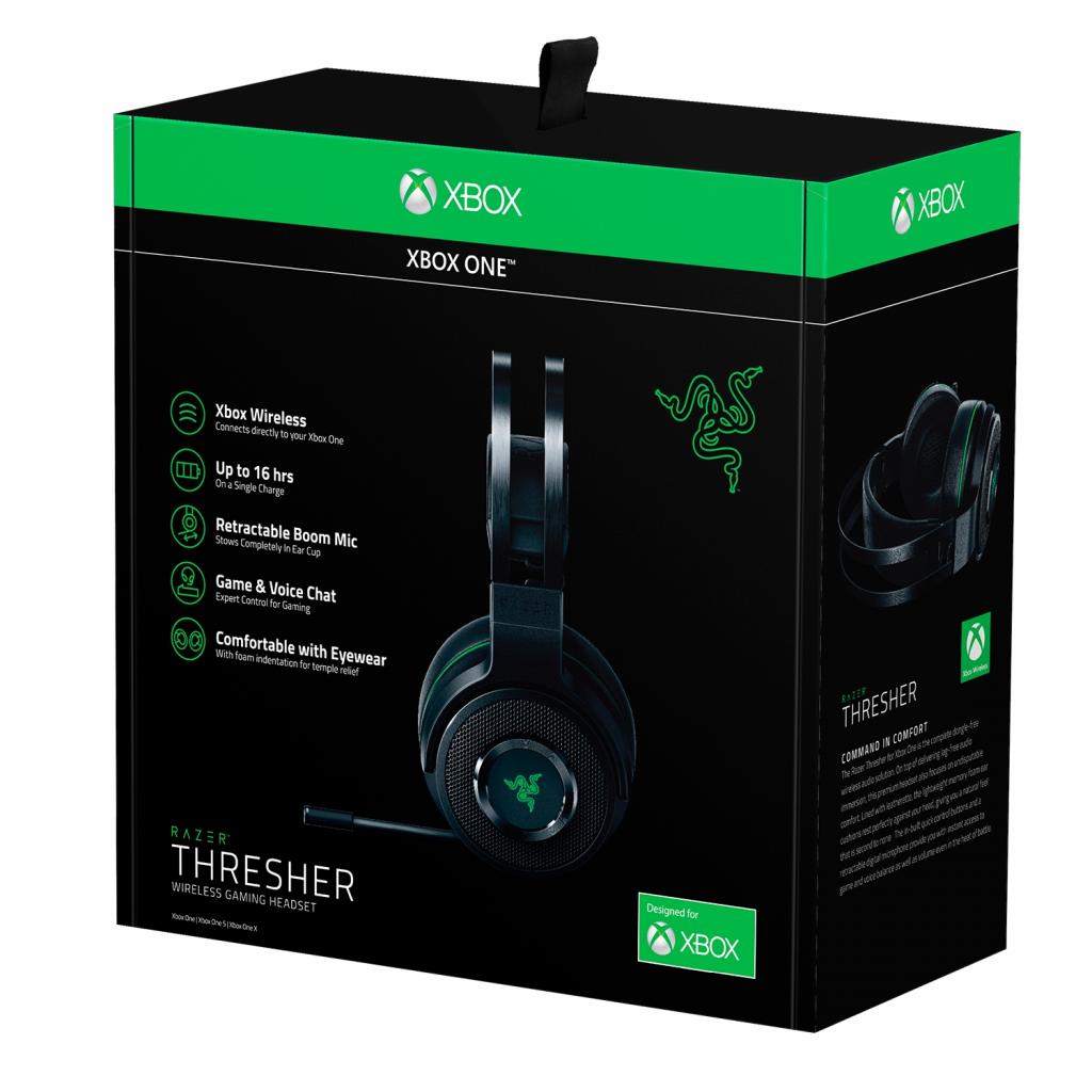 Навушники Razer Thresher - Xbox One Black/Green (RZ04-02240100-R3M1) - зображення 6