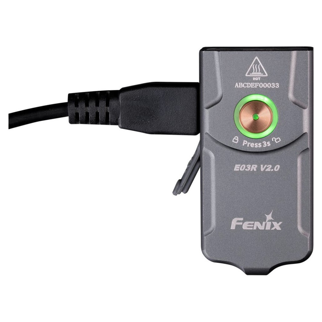 Ліхтар Fenix E03R V2.0 Blue (E03RV20BL) - зображення 3