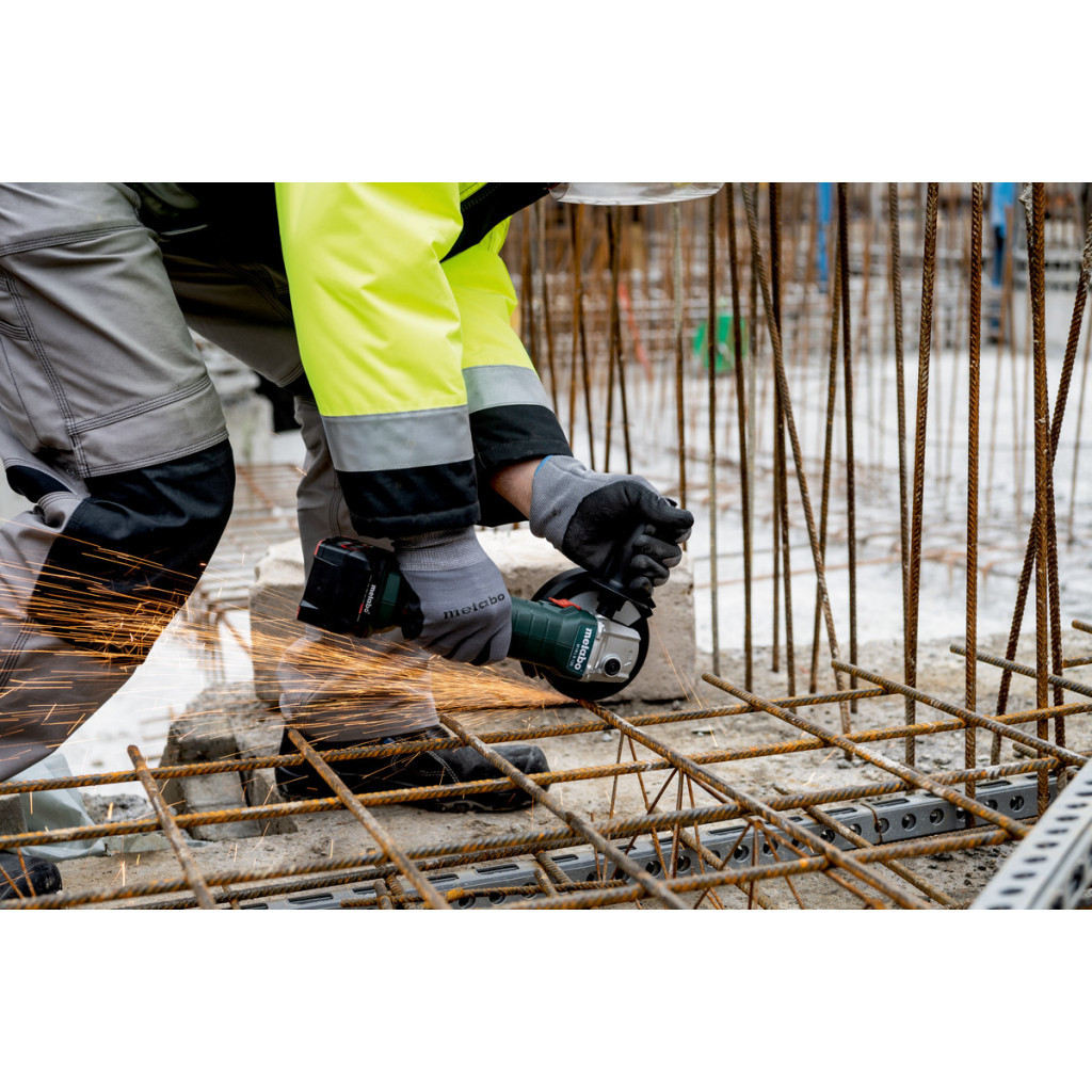 Шліфувальна машина Metabo W 18 L 9-125 125мм, 18В, 2х4Ah, 8500об/хв, 2.3кг (602247510) - изображение 8