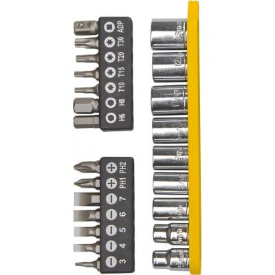 Набір викруток Topex насадок с держателем Cr-V (39D522) - зображення 2