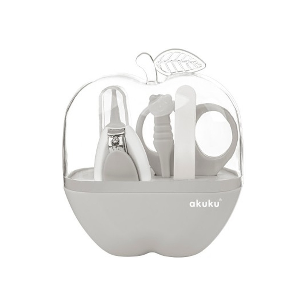 Дитячий манікюрний набір Akuku Якблуко, сірий (A0473) - picture 2