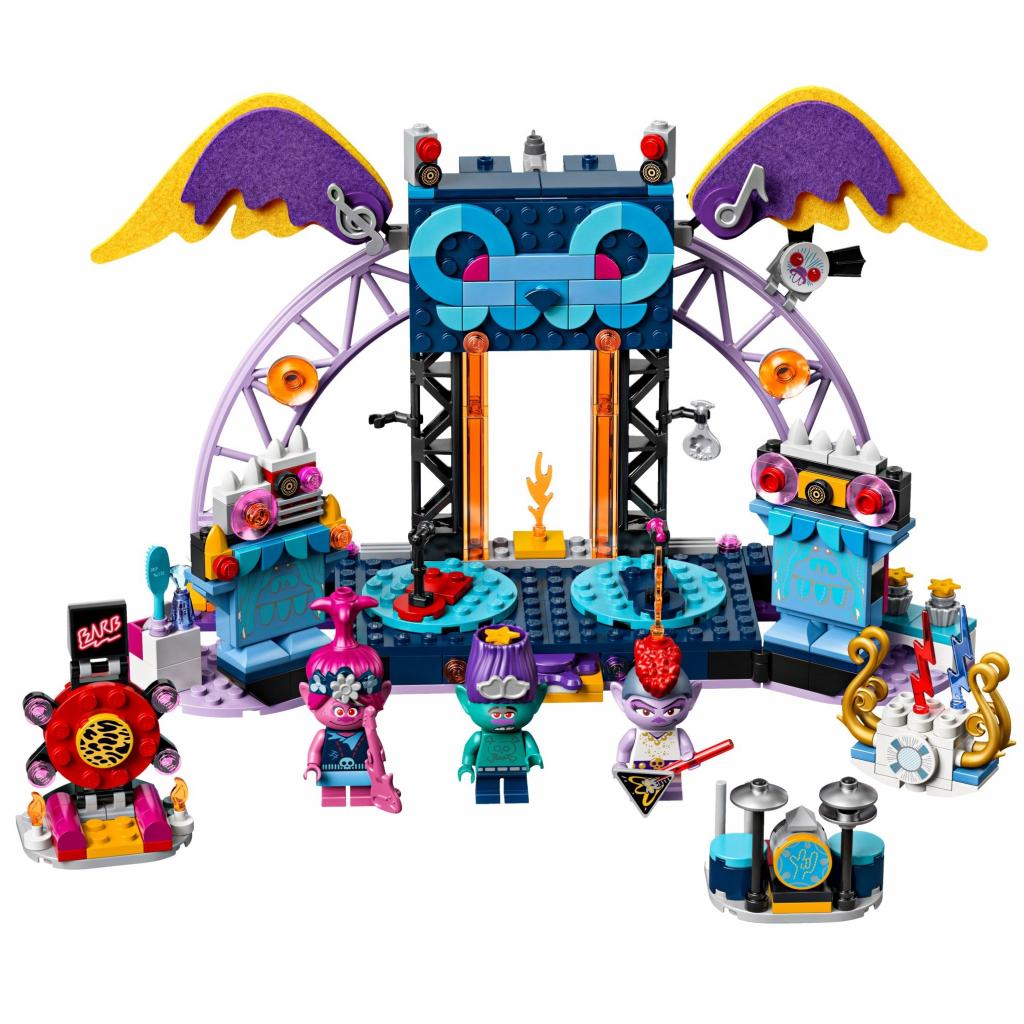 Конструктор LEGO Trolls Концерт у місті Рок-на-Вулкані 387 деталей (41254) - зображення 2