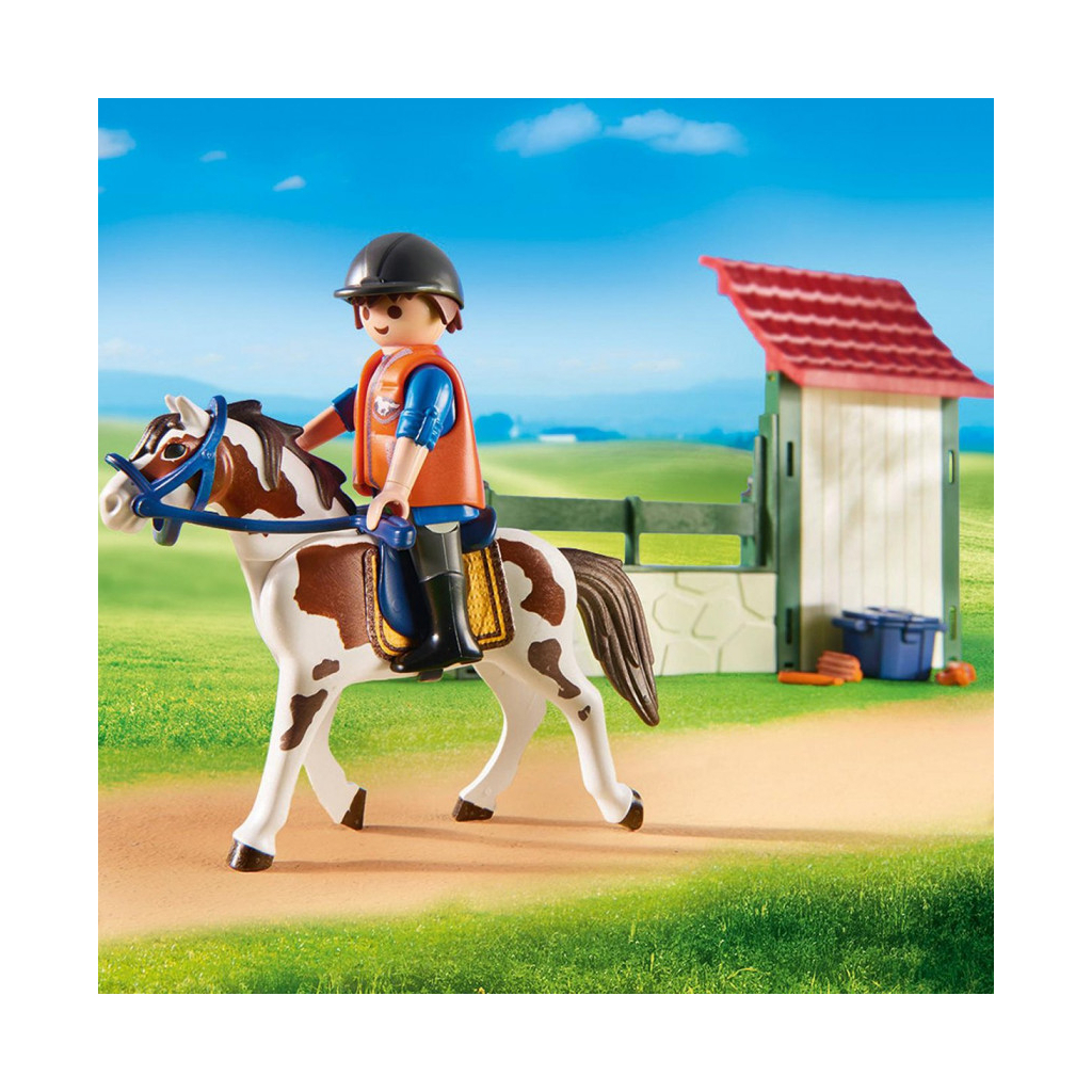 Конструктор Playmobil Велика кінна ферма (6333969) - зображення 4