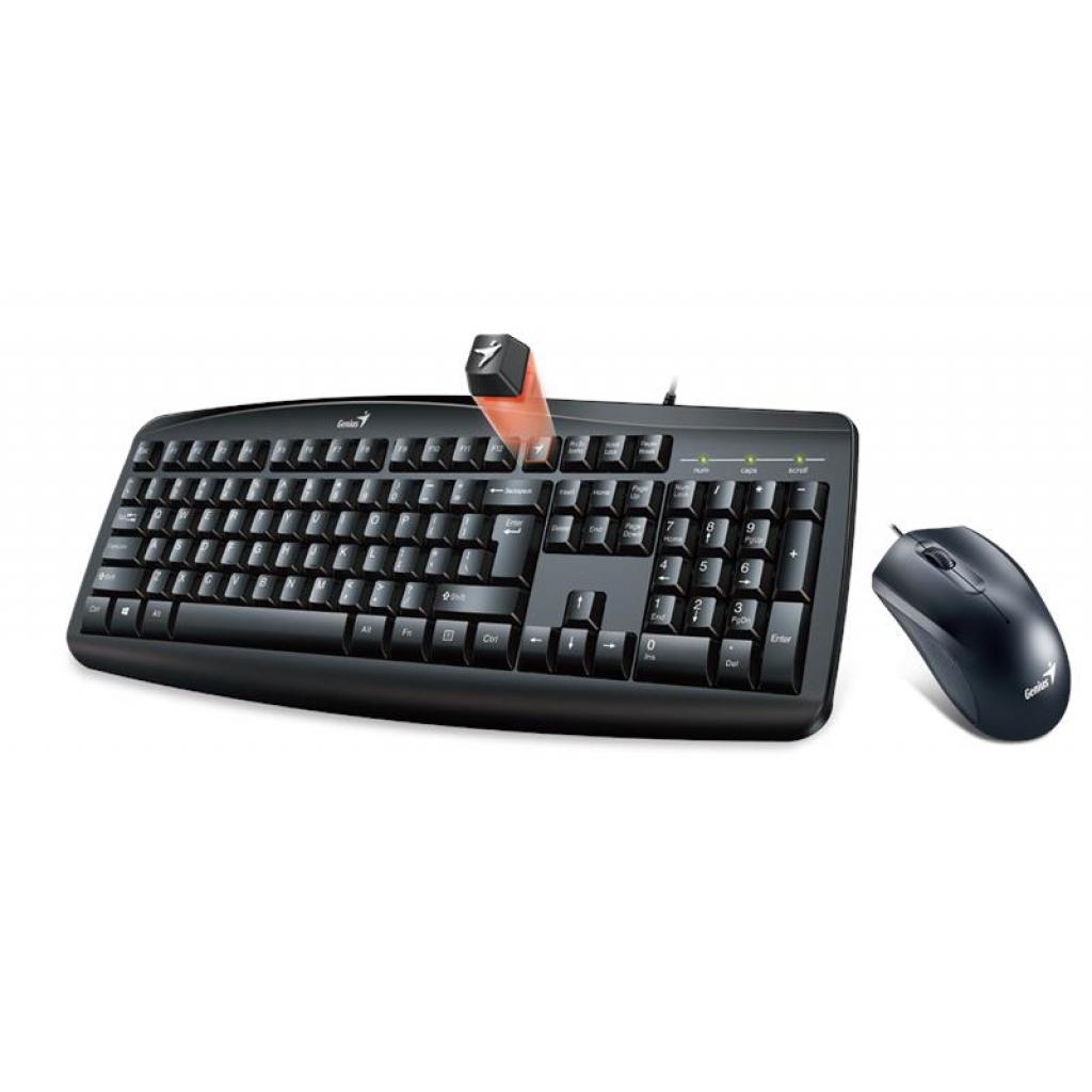 Комплект Genius Smart KM-200 Black Ukr (31330003410) - зображення 2