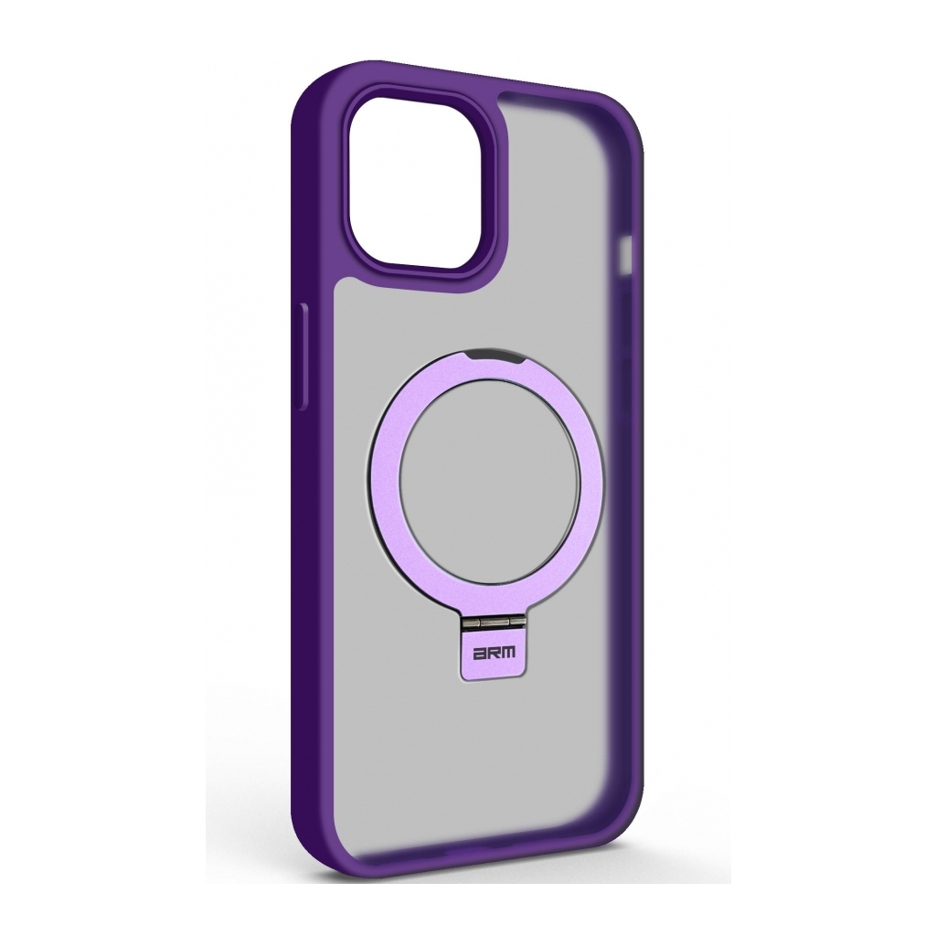 Чохол до мобільного телефона Armorstandart Unit Stand Apple iPhone 15 Plus Purple (ARM70573) - зображення 1