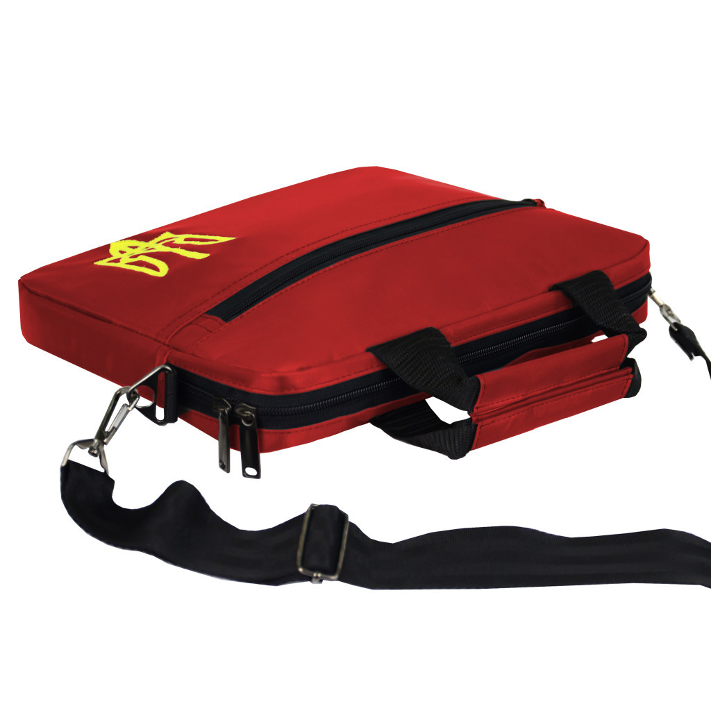 Сумка для ноутбука Porto 12'' PN12 TRIZUB Red (PN12RD_TRIZ) - зображення 5