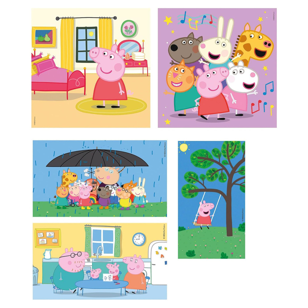 Пазл Clementoni 10 в 1 Peppa Pig (20271) - зображення 2