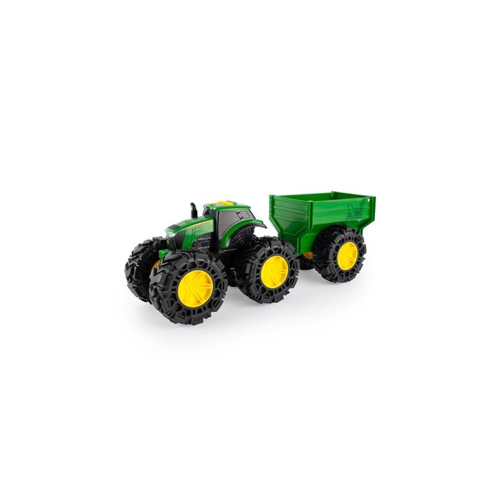 Спецтехніка John Deere Kids Monster Treads із причепом і великими колесами (47353) - зображення 1