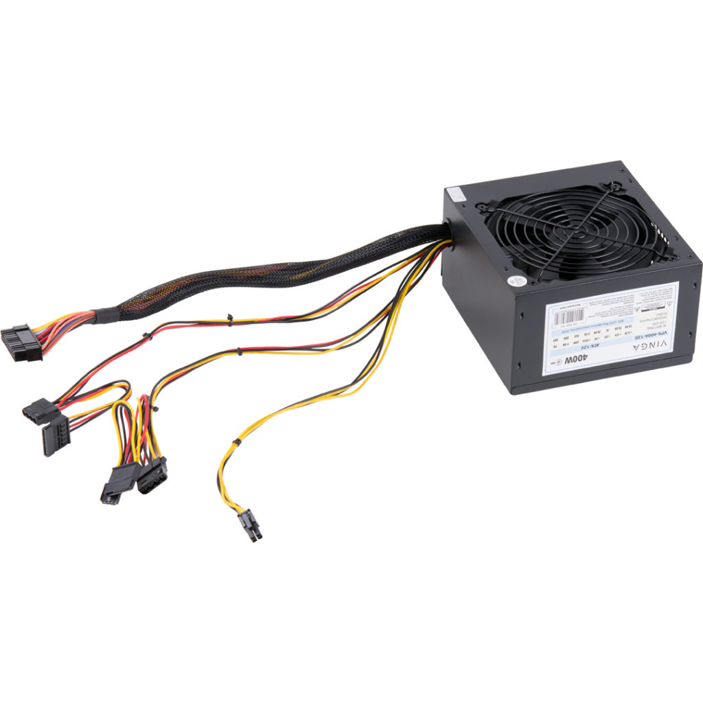 Блок живлення Vinga 400W ОЕМ (VPS-400A-120) - зображення 6
