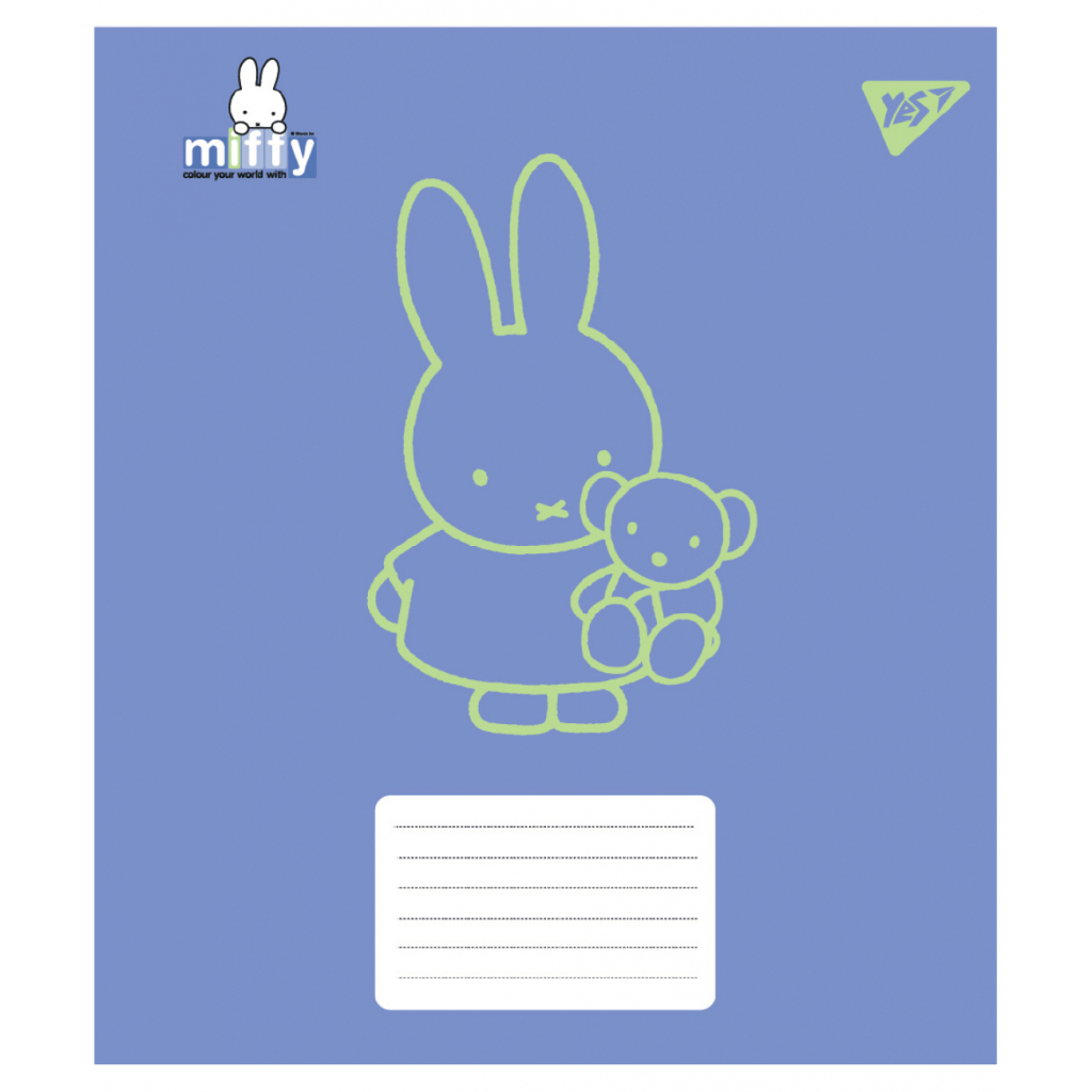 Зошит Yes Miffy Bunny А5 12 аркушів лінія (767618) - зображення 6