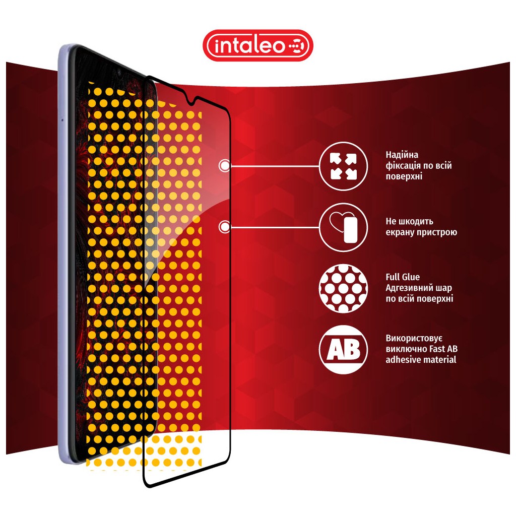 Скло захисне Intaleo Full Glue Xiaomi Redmi 12C (1283126573774) - зображення 7