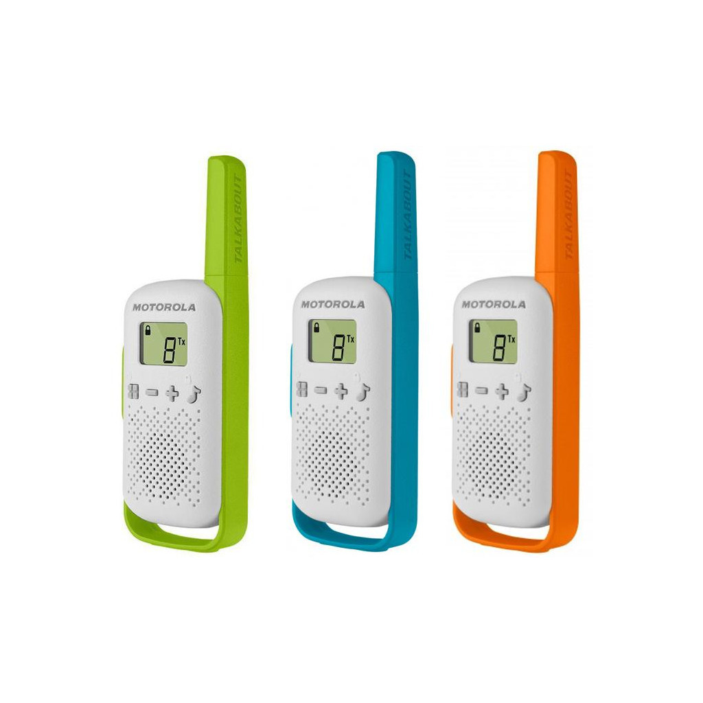Портативна рація Motorola TALKABOUT T42 Triple Pack (B4P00811MDKMAW) - изображение 3