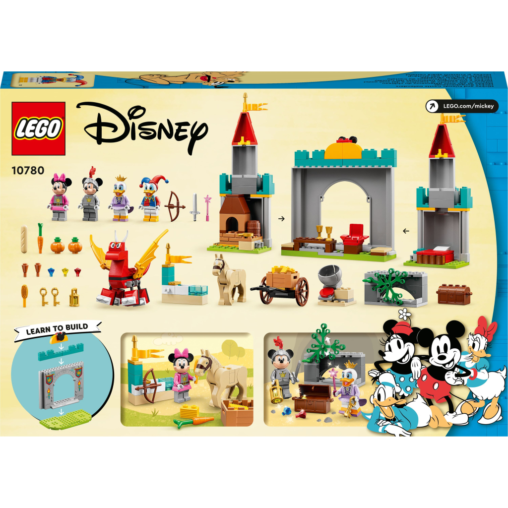 Конструктор LEGO Mickey and Friends Міккі та друзі - захисники замку 215 деталей (10780) - зображення 10