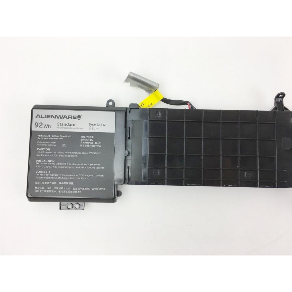 Акумулятор до ноутбука Dell Alienware 17 R3 6JHDV, 92Wh (6380mAh), 8cell, 14.8V, Li-ion (A47439) - зображення 3