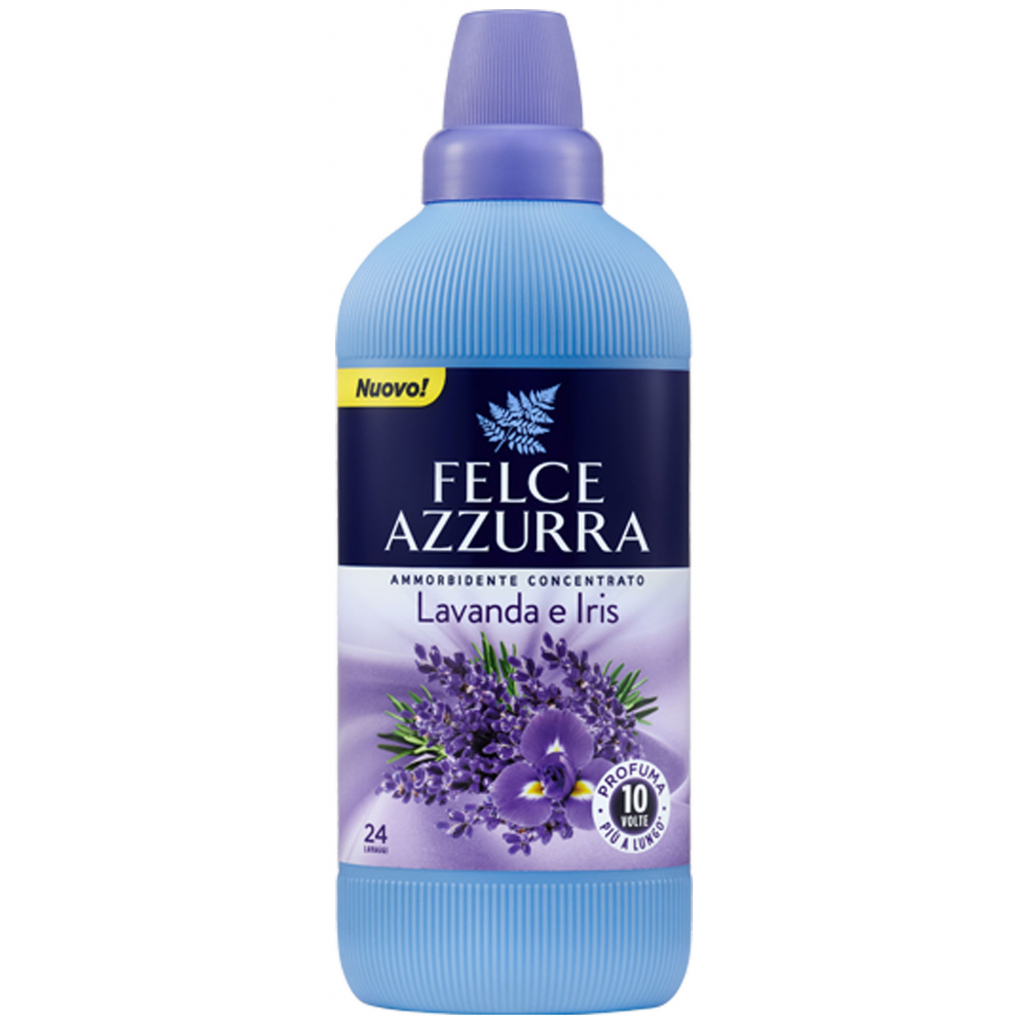 Кондиціонер для білизни Felce Azzurra Lavanda & Iris концентрований пом'якшувач 600 мл (8001280030864) - зображення 1
