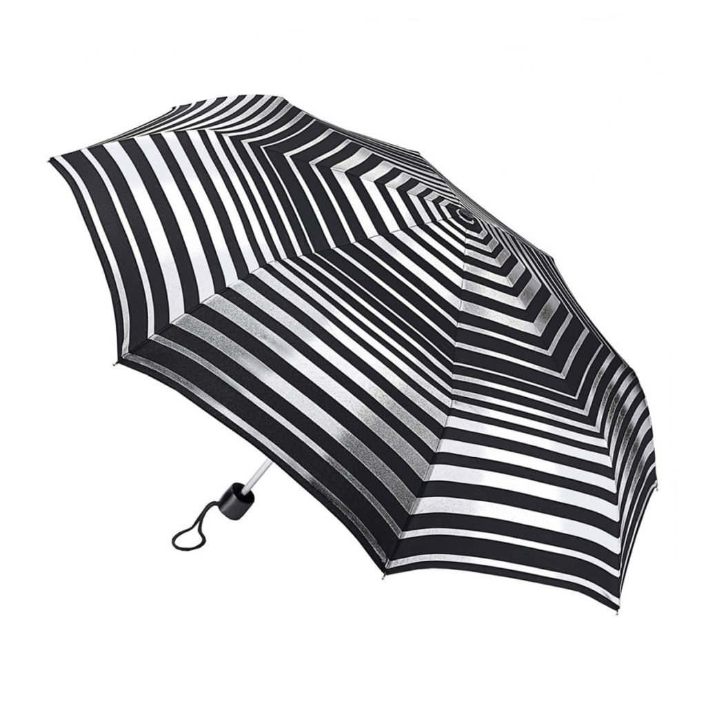 Парасоля Fulton L354-041178 Minilite-2 Silver Stripes (L354-041178) - зображення 1