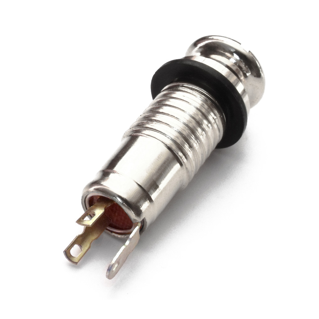 Вихідний роз'єм для гітари Paxphil Endpin Jack (Chrome) (LJ-15/2P CR) - зображення 2