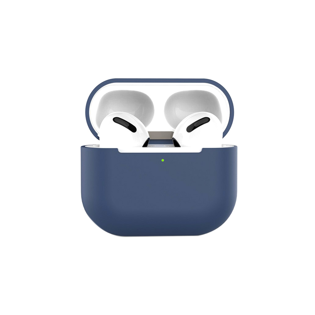 Чохол для навушників BeCover Silicon для Apple AirPods (3nd Gen) Deep Blue (707178) - зображення 1