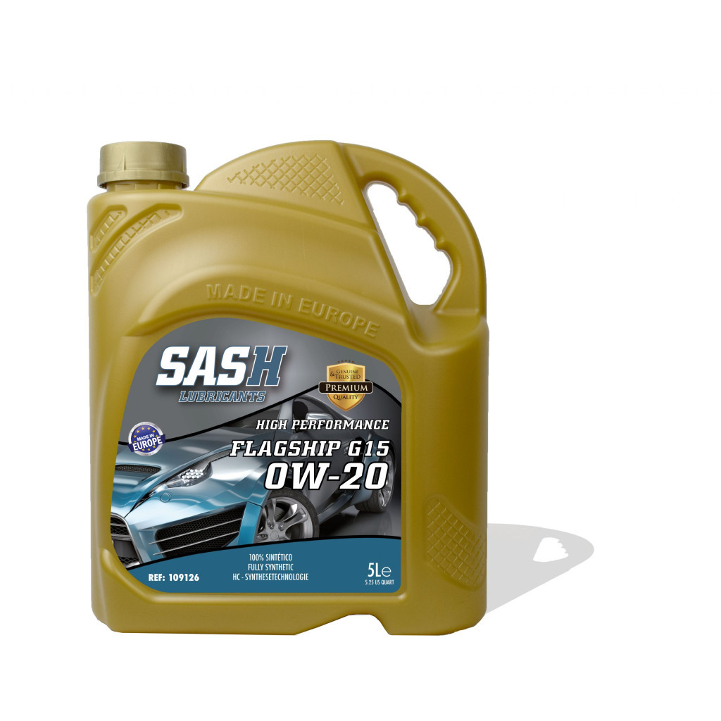 Моторна олива SASH FLAGSHIP G15 0W-20 ILSAC-GF5 5л (109126) - зображення 1