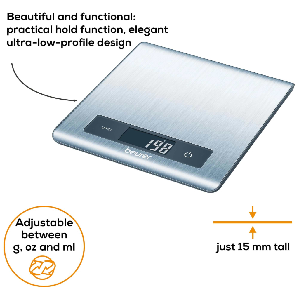 Ваги кухонні Beurer KS 51 - зображення 7