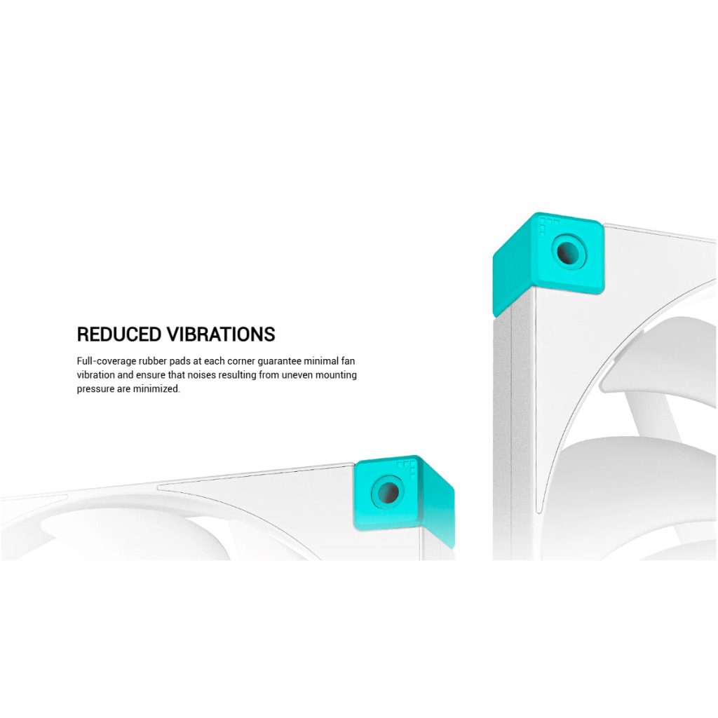 Кулер до корпусу Deepcool FD14 WH - изображение 12