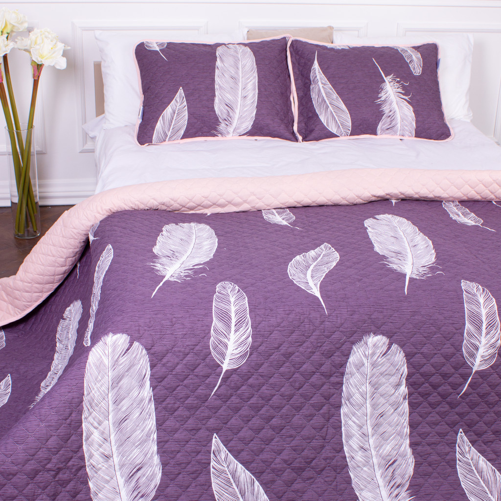 Покривало MirSon набір Color Fun Line №5941 Paula 220х240 см + наволочка 50х70 см х 2 шт (2200006169512) - зображення 8