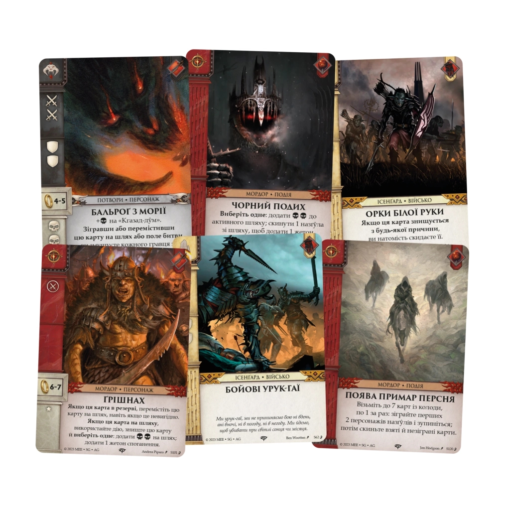 Настільна гра Geekach Games Війна Персня. Карткова гра - Проти тіні (War of the Ring: The Card Game – Against the Shadow) (GKCH175we) - зображення 3