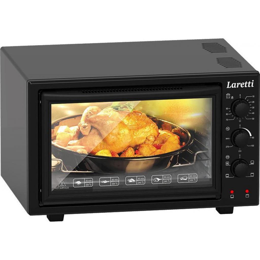 Електропіч Laretti LR-EC3804 Black - зображення 1