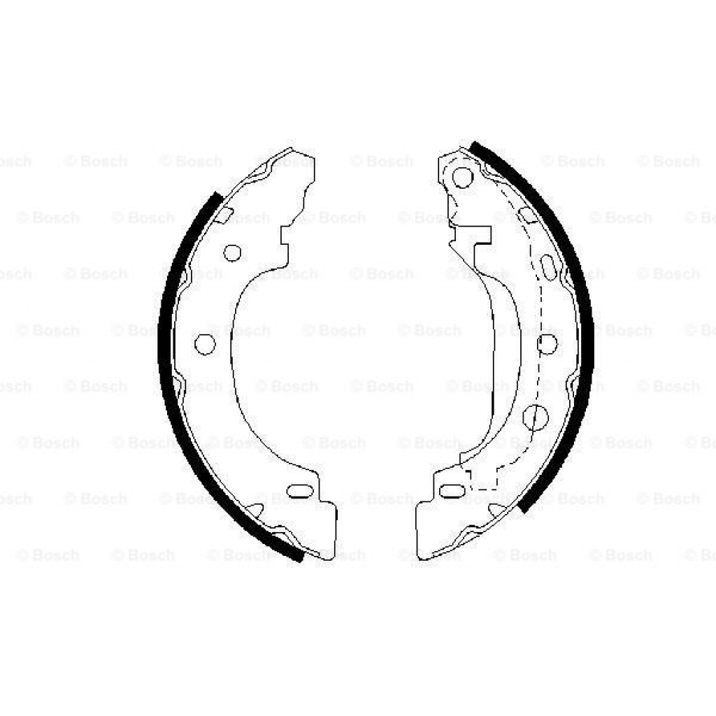 Гальмівні колодки Bosch 0 986 487 570 - зображення 5